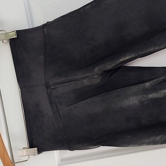 Spanx black faux leather moto legging! - Picture 7 of 13